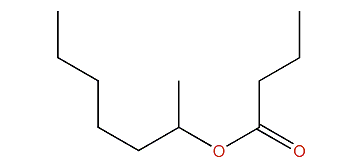 Heptan-2-yl butyrate